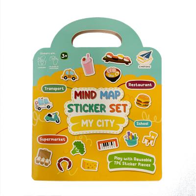 EL-MM2308 Activity mind map cardboard game for 3+ 